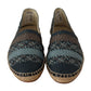 Elegant Woven Leather Espadrilles