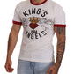 Exquisite Angelic Motif Cotton T-Shirt