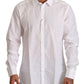 White Cotton Martini Fit Shirt