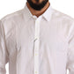 White Cotton Martini Fit Shirt