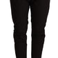 Elegant Black Baggy Cotton Pants