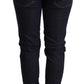 Chic Dark Blue Skinny Jeans