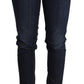 Chic Dark Blue Skinny Jeans