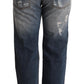 Authentic Mid Waist Baggy Denim Jeans