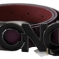 Elegant Leather Fashion Belt in Rich Brown