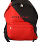 Sleek Urban Backpack in Black and Red