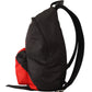 Sleek Urban Backpack in Black and Red