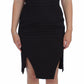 Elegant Sheath Black Dress for Formal Occasions