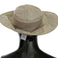 Elegant Beige Panama Cap - Timeless Fashion Accessory