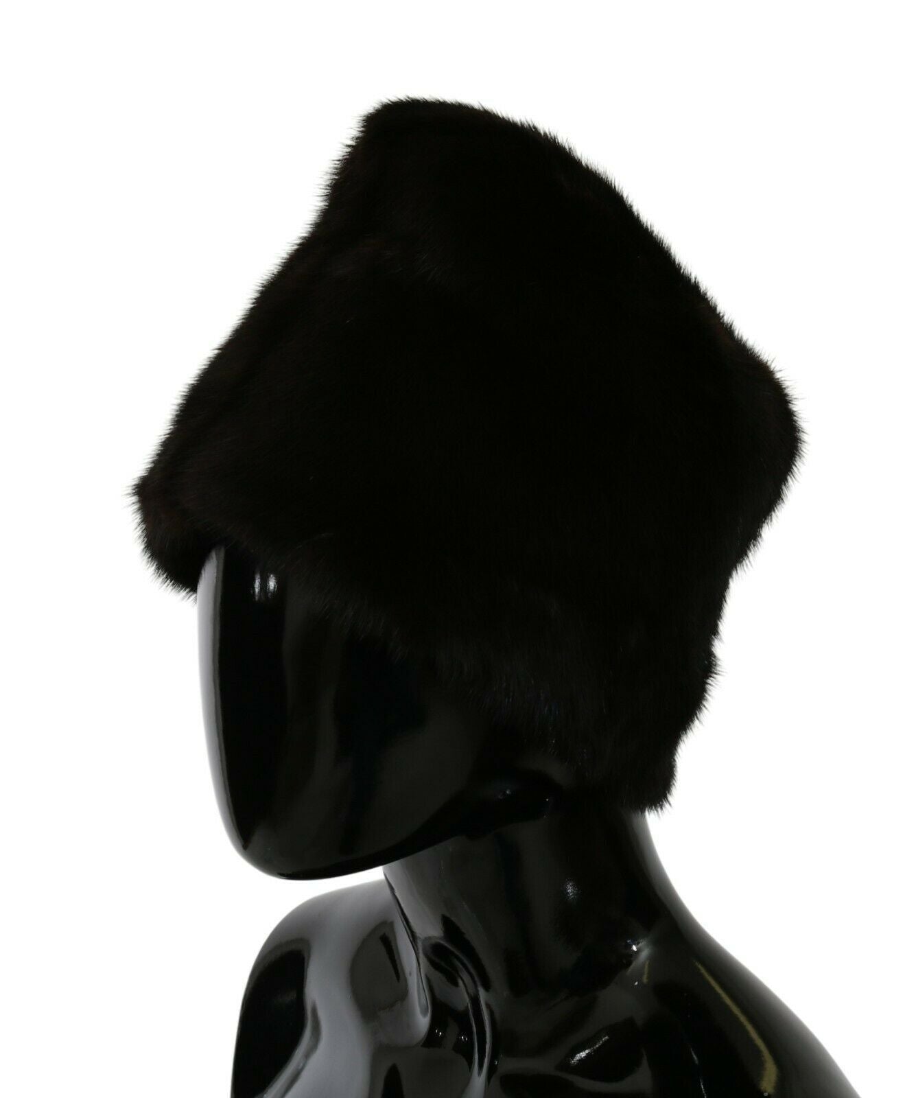 Elegant Black Silk Beanie - Chic Autumn/Winter Accessory