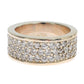 Glamorous Silver CZ Crystal Embellished Ring