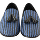 Elegant Woven Leather Loafers