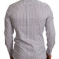 Elegant Slim Fit Striped Cotton Shirt