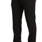 Elegant Black Slim Fit Two-Piece Suit