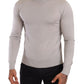 Elegant Cashmere-Silk Blend Turtleneck