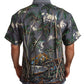 Tropical Elegance Linen Silk Men's Shirt