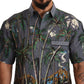 Tropical Elegance Linen Silk Men's Shirt