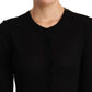 Elegant Crewneck Virgin Wool Sweater