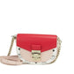 Patricia Mini Firefly Red Visetos Leather Crossbody Belt Handbag Bag Purse