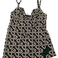 Chic Logo Print Camisole Tank Top