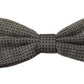 Elegant Multicolor Silk Bow Tie