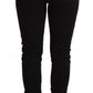 Elegant Slim-Fit Black Skinny Jeans