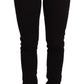 Elegant Slim-Fit Black Skinny Jeans