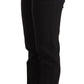 Elegant Tapered Virgin Wool Trousers