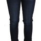 Elegant Low Waist Skinny Designer Jeans