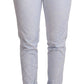 Light Blue Cotton Push Up Denim Jeans