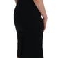 Elegant Crystal Sheath Knee-Length Dress