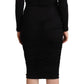 Elegant Black Sheath Dress with Sweetheart Neckline