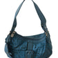 Chic Blue Fabric Shoulder Bag - Perfect for Everyday Elegance