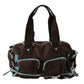 Elegant Duffel Travel Bag in Earthy Brown