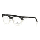 Black Acetate Unisex Eyeglass Frame