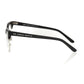 Black Acetate Unisex Eyeglass Frame