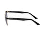 Black Metallic Fiber Men Sunglass