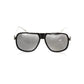 Black Metallic Men Sunglasses