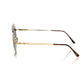 Brown Metallic Sunglass for Men