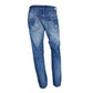 Blue Cotton Men's Jeans