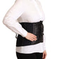 Chic Black Corset Belt Top