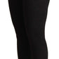 Elegant High-Waist Wool Tights Pants