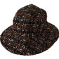 Elegant Woven Multicolor Bucket Hat