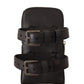 Elegant Black Leather Double-Strap Multi Kit