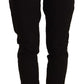 Elegant Slim-Fit Black Skinny Jeans