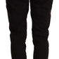 Elegant Slim-Fit Black Skinny Jeans