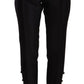 Elevated Elegance High-Waist Skinny Trousers