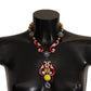 Multicolor Crystal Statement Necklace