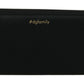 Elegant Black Leather Continental Wallet