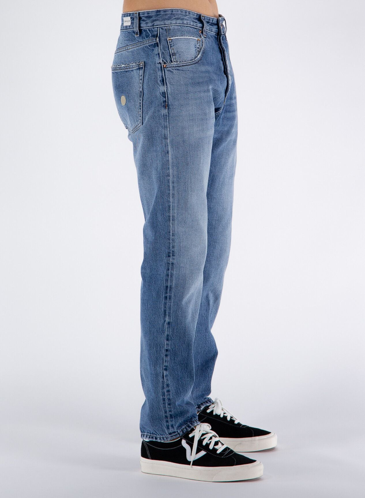 Blue Cotton Men's Jeans